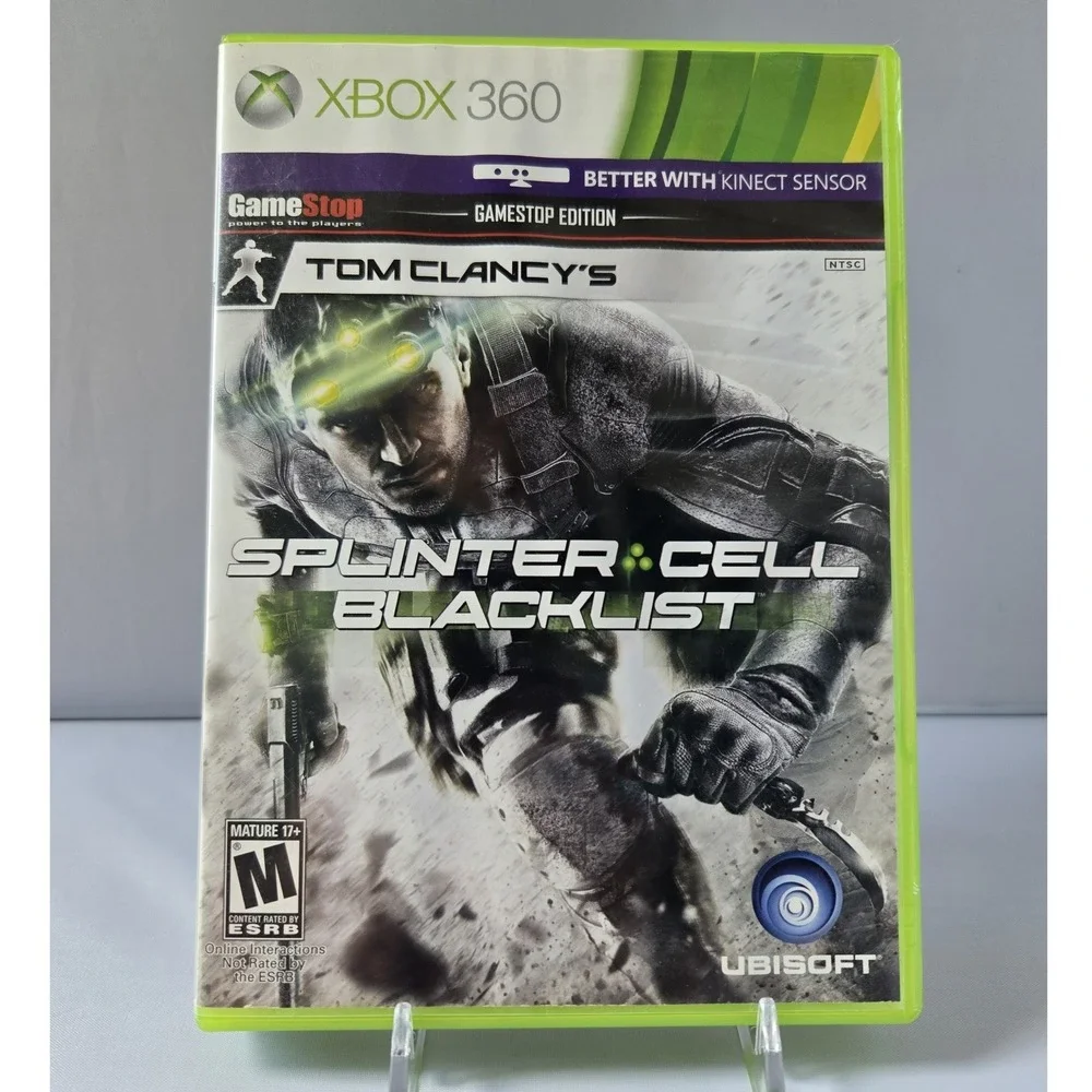 Tom Clancy's Splinter Cell Blacklist - Xbox 360 - CIB - 2 Discs GameStop Edition